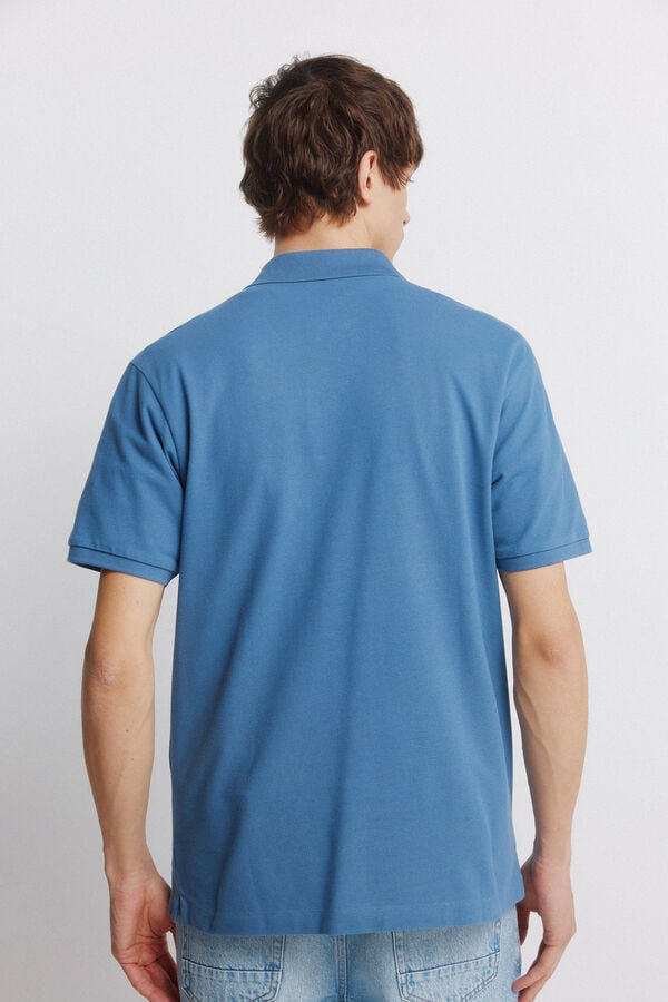 Springfield Polo Springfield b&aacute;sico regular fit azul
