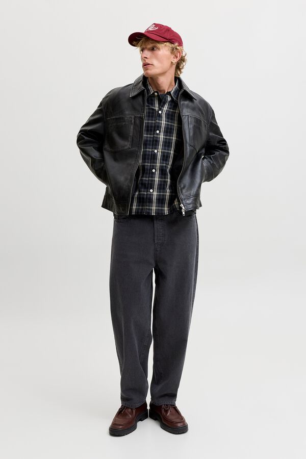 Jack & Jones Jeans loose 5 bolsos preto