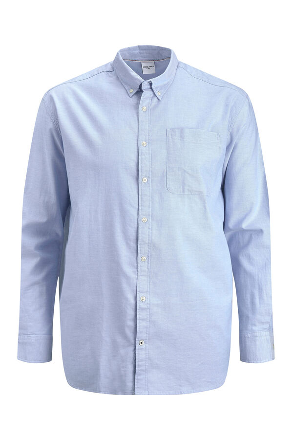 Jack & Jones PLUS Camisa PLUS de regular fit azul