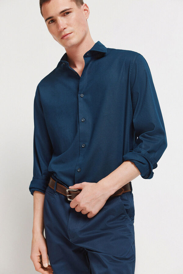 Springfield Cal&ccedil;as chino slim fit azul