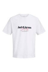 Jack & Jones T-shirt com estampado na frente branco
