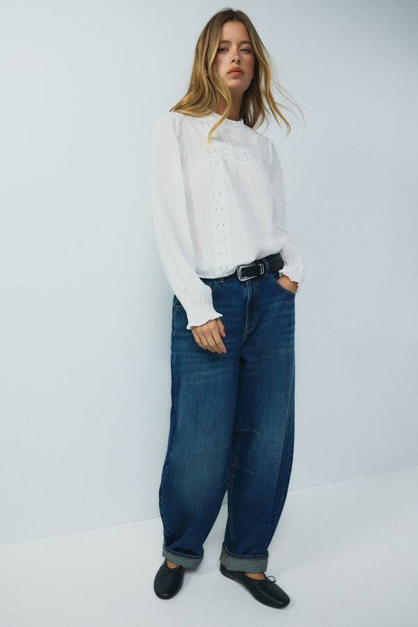 High Spirits Sunday Blouse branco