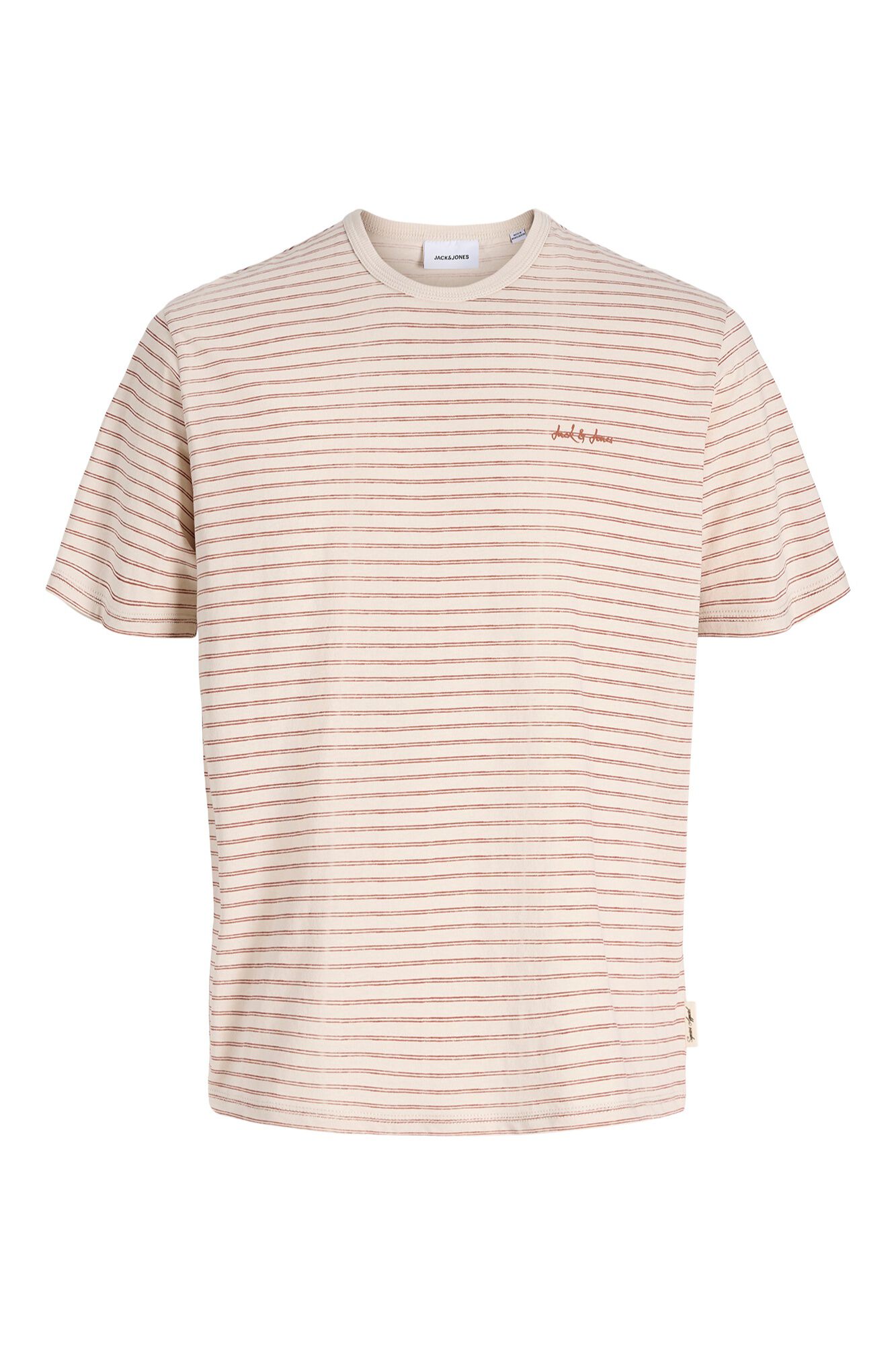 Jack & Jones T-shirt relaxed fit &agrave;s riscas