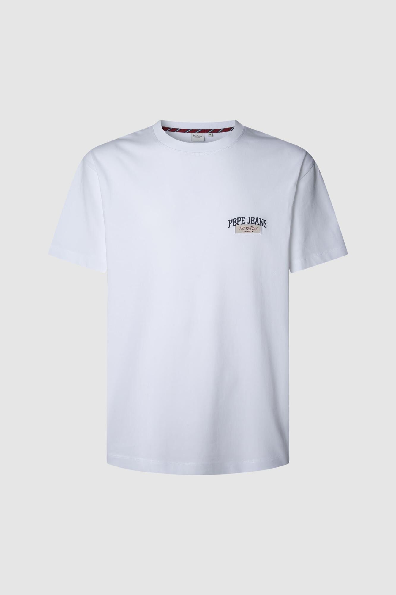 Pepe Jeans Camiseta estampada com logotipo de corte regular