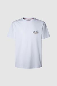 Pepe Jeans Camiseta estampada com logotipo de corte regular