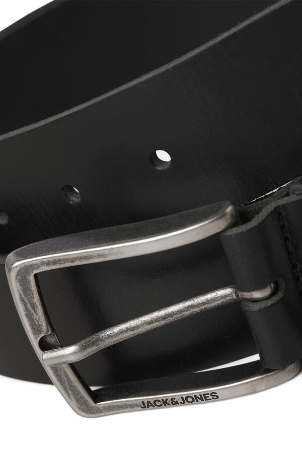 Jack & Jones Cinto de pele preto