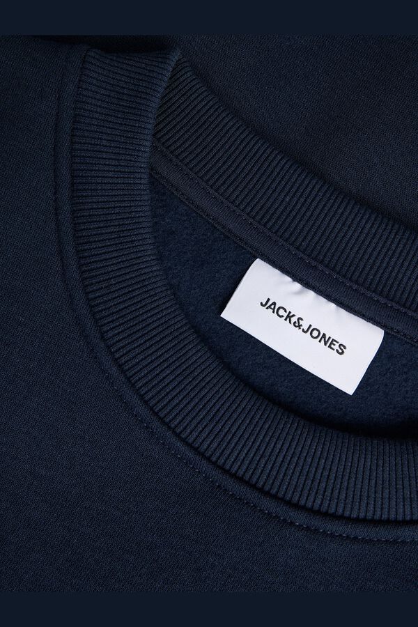 Jack & Jones Short sleeve sweatshirt blue