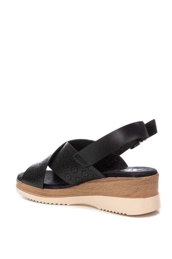 XTI Sandália Feminina   preto