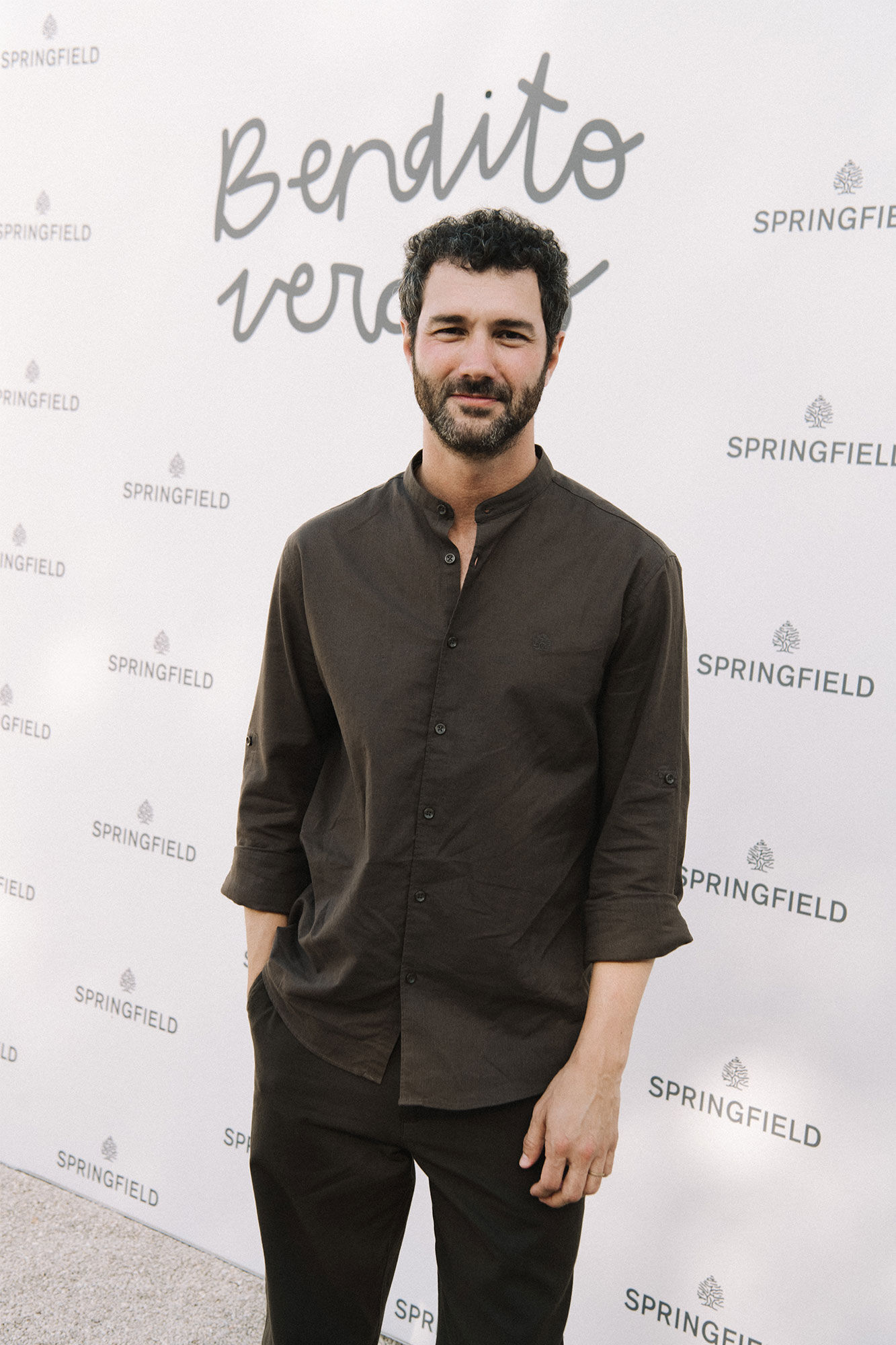 Springfield Camisa mao lino