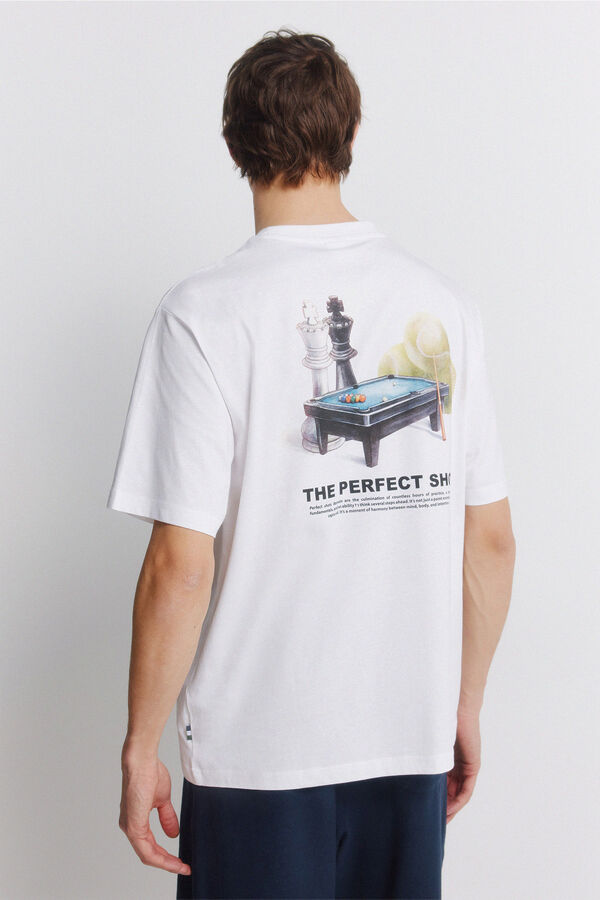 Springfield T-shirt perfect shot branco