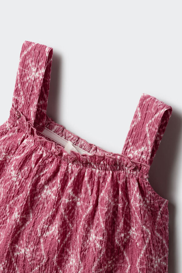 Springfield Kids Top estampado menina rosa