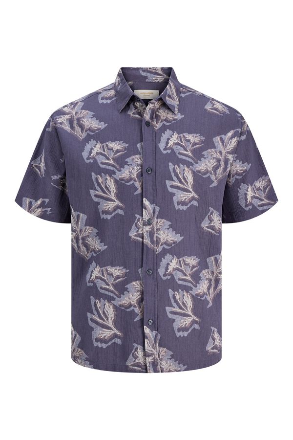 Jack & Jones Camisa relaxed fit estampada cinzento