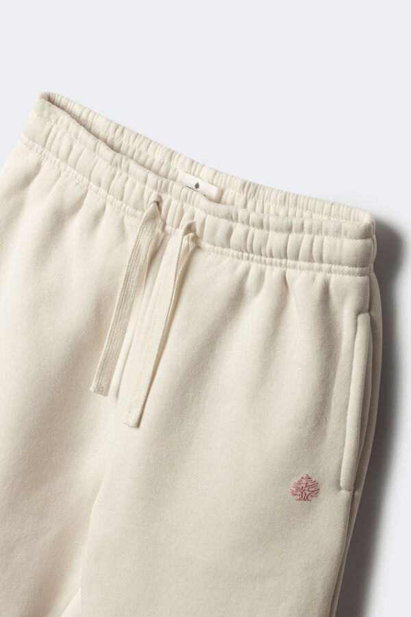 Springfield Kids Calças jogger para menina branco