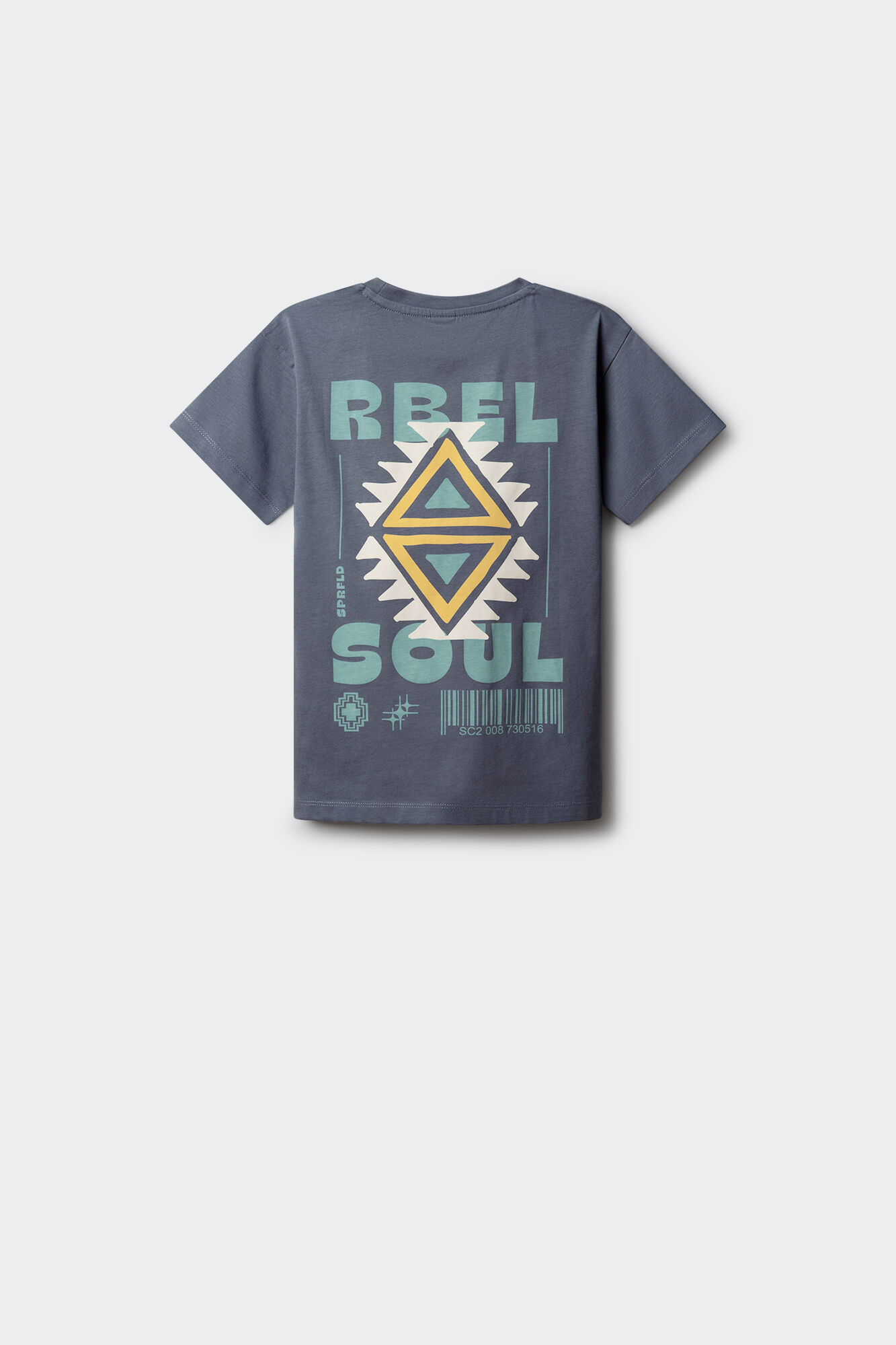 Springfield Kids T-shirt manga curta rebel soul para menino