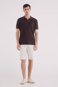 Springfield Bermuda espiga algodão slim fit