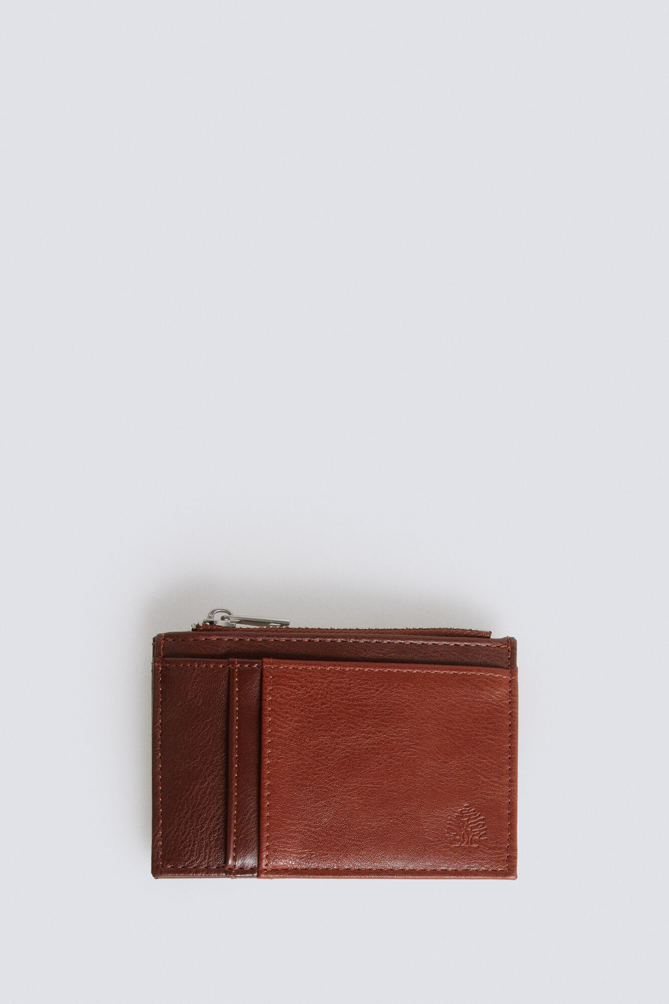 Springfield Monedero tarjetero efecto piel bicolor