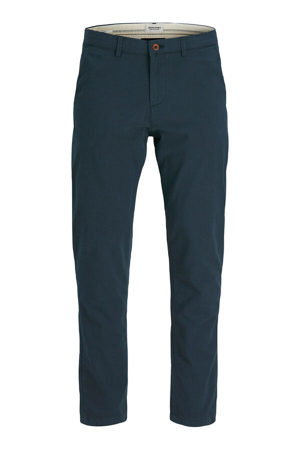 Jack & Jones Calças estilo chino azul