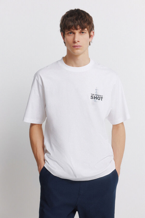 Springfield T-shirt perfect shot branco