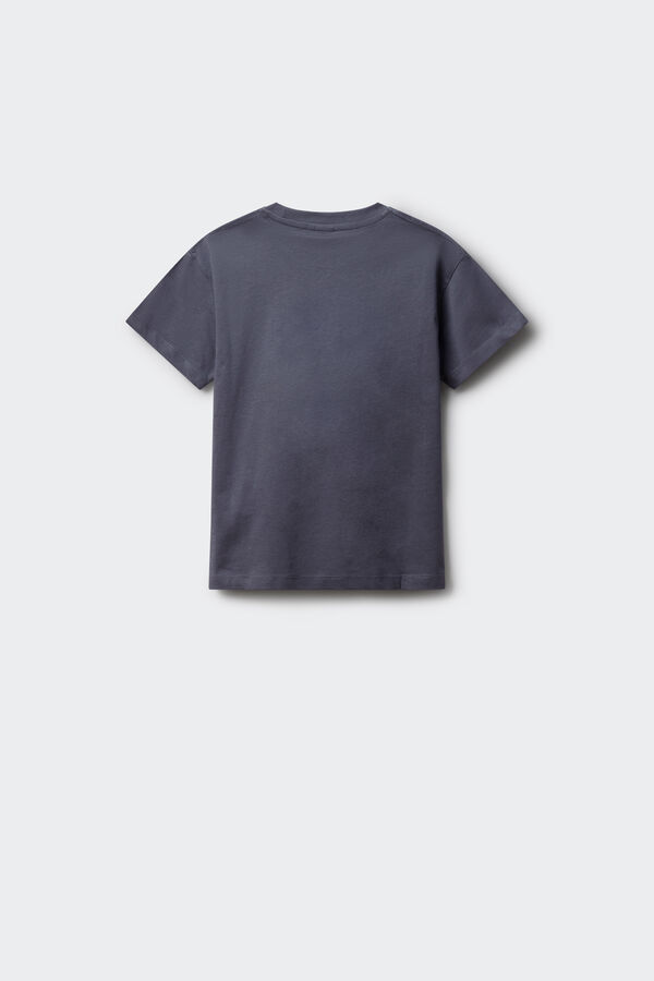 Springfield Kids Camiseta com estampa de árvore FPS para meninos azul