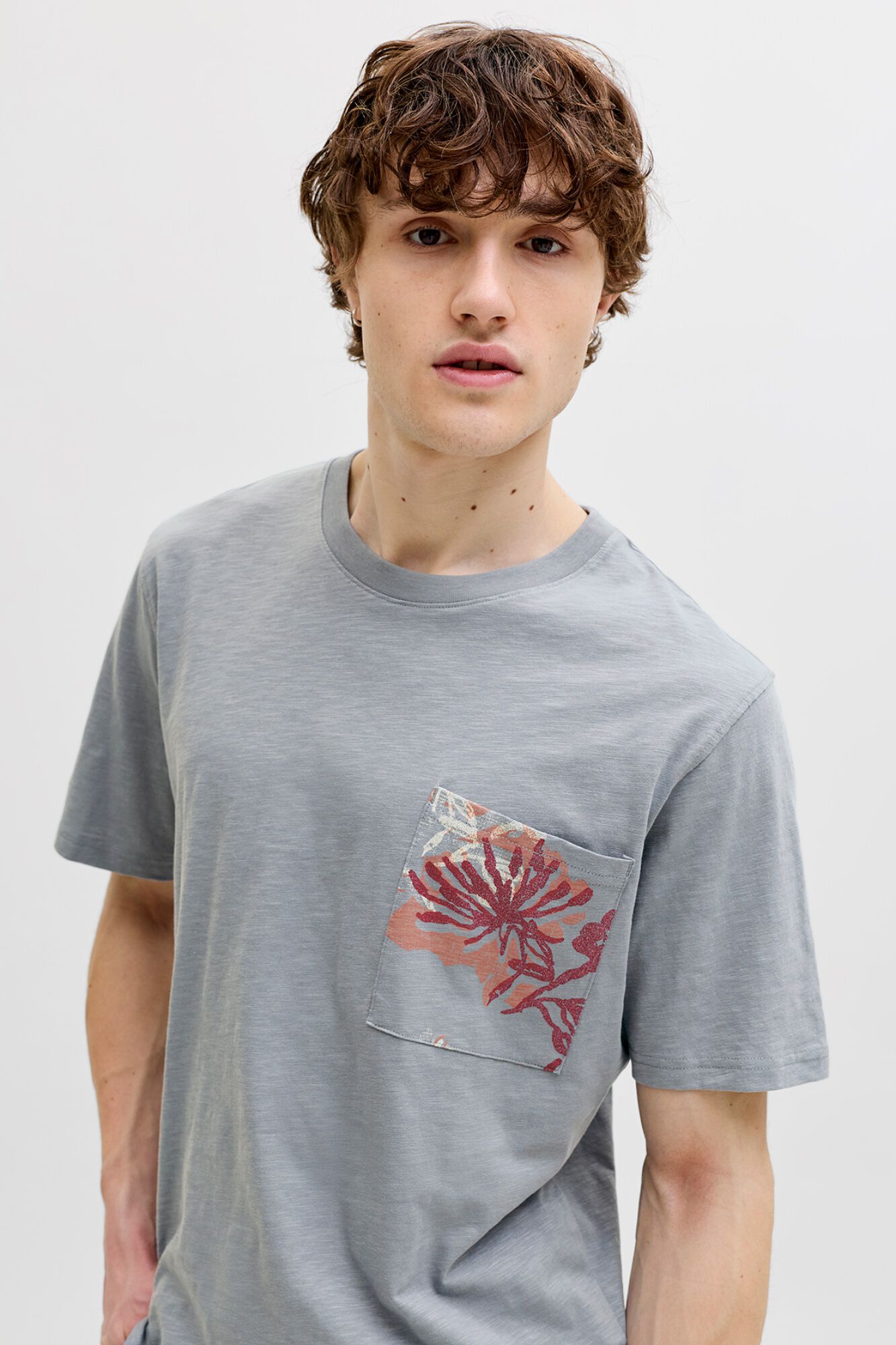Jack & Jones Camiseta regular fit bolsillo
