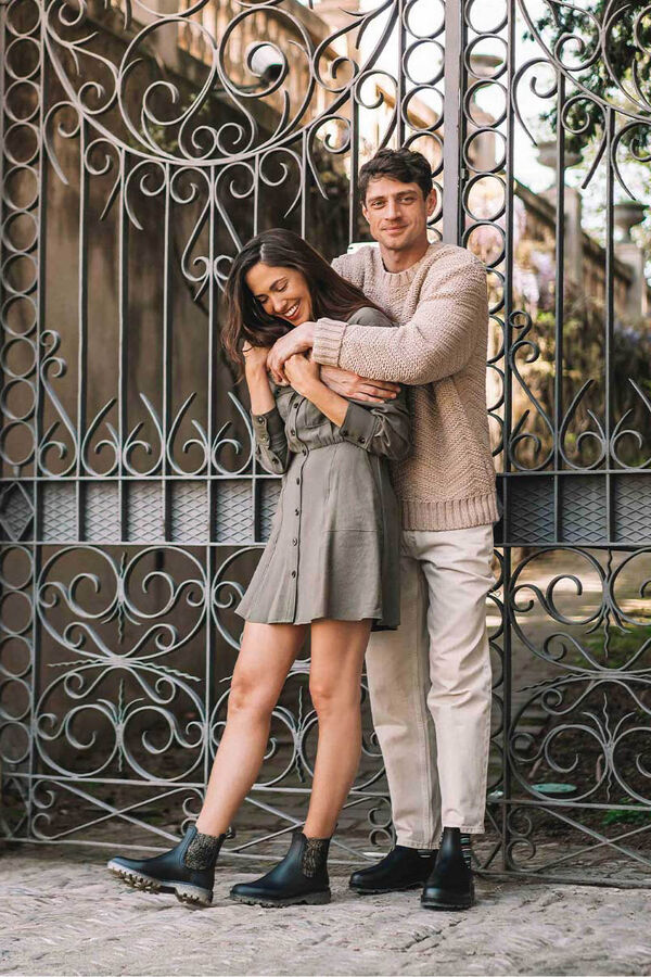 Toni Pons Botins de água preto