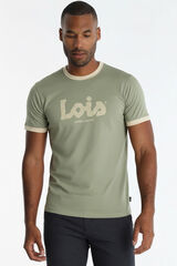Lois Logo short sleeve T-shirt green