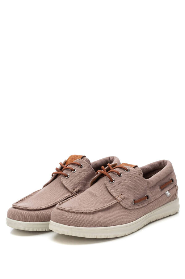 XTI zapato de hombre textil beige