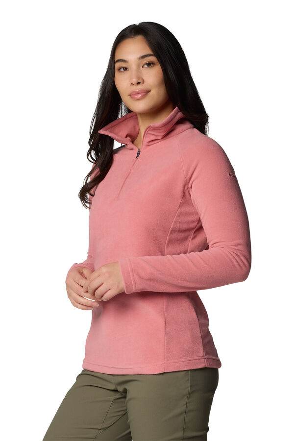 Columbia Casaco polar Columbia Glacial™ IV polar fecho-éclair meia rosa