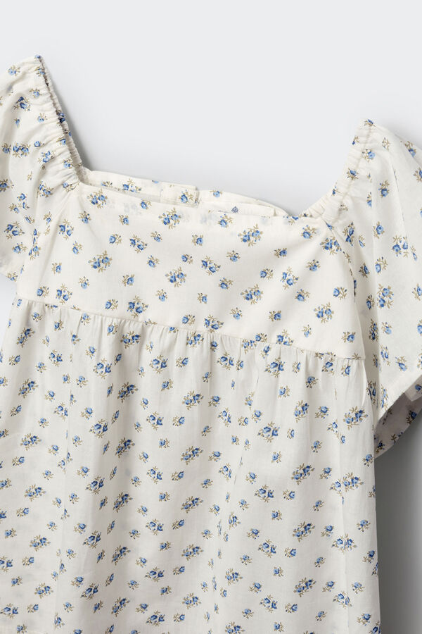 Springfield Kids Blusa de flores menina branco