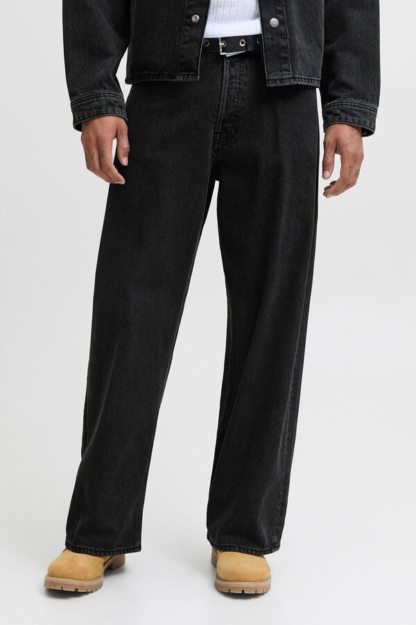 Jack & Jones cal&ccedil;as jeans largas preto