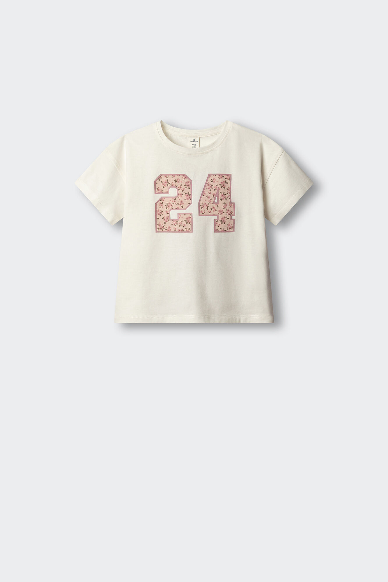Springfield Kids T-shirt de manga curta 24 flores menina