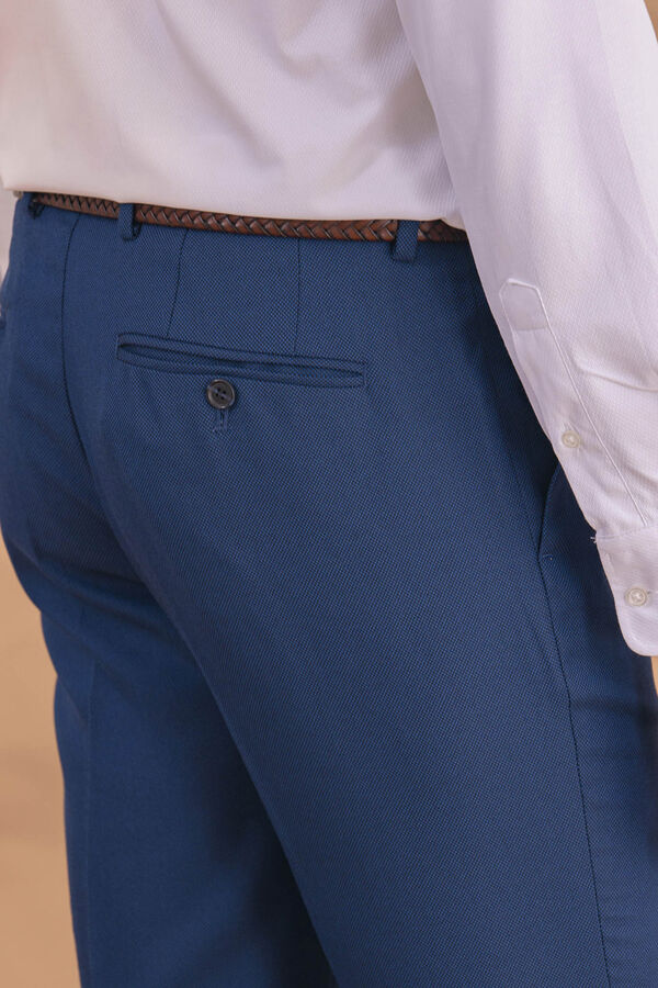 Celopman Calça de Fato azul