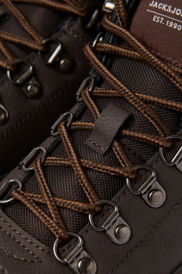 Jack & Jones Botins 100% poliuretano castanho
