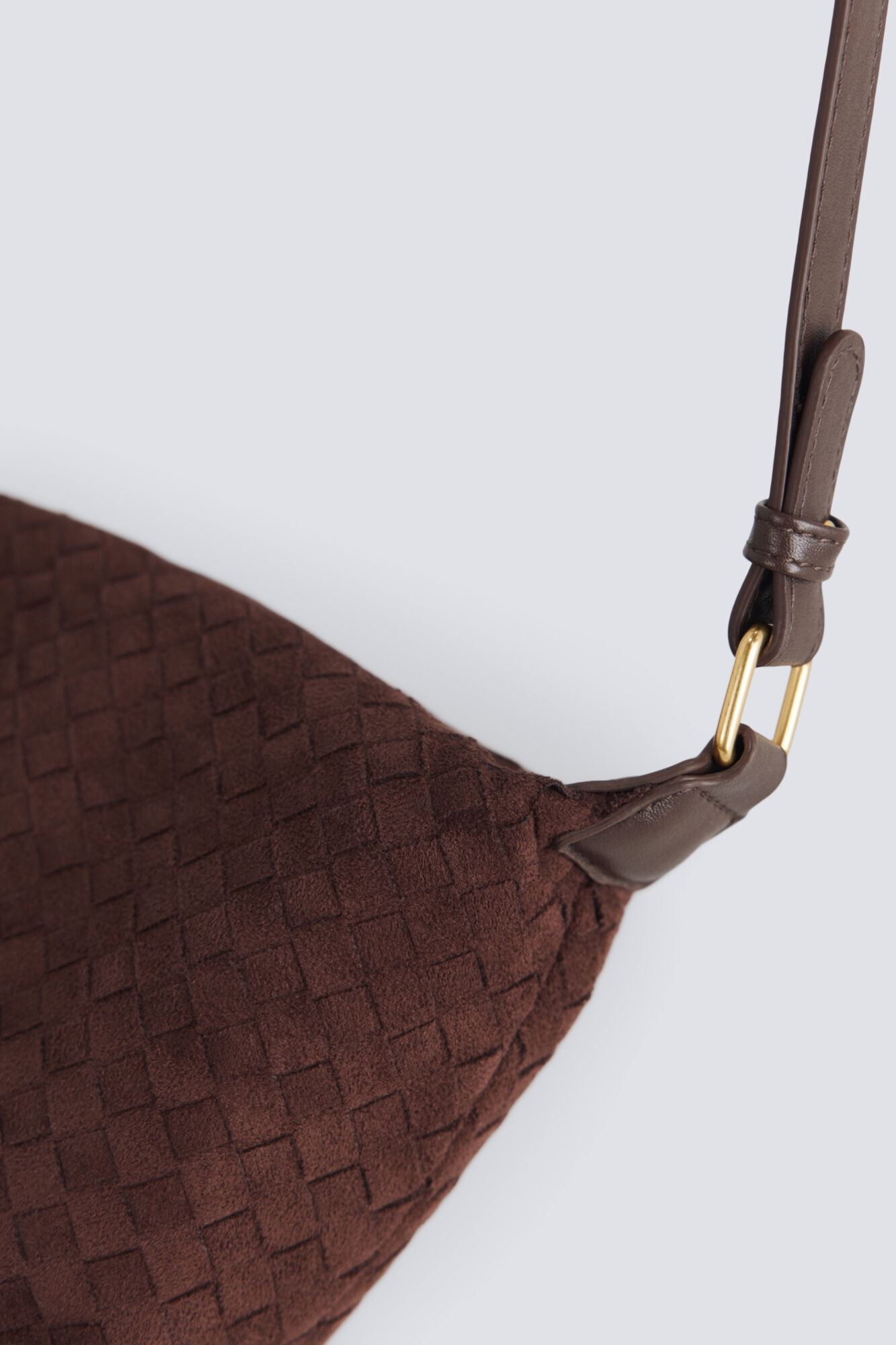 Springfield Bolsa de ombro efeito camur&ccedil;a