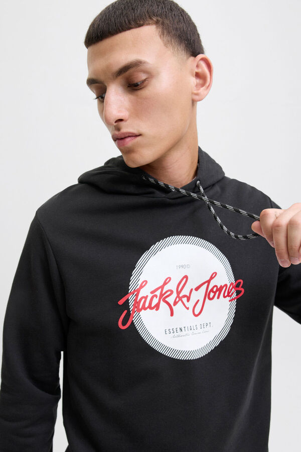Jack & Jones sweatshirt e logo preto