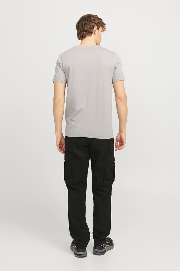 Jack & Jones Calça cargo com ajuste relaxado  preto