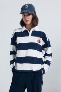 Springfield Polo rayas detalle bordado