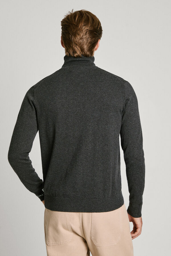 Pepe Jeans Jersey de cuello alto cinzento