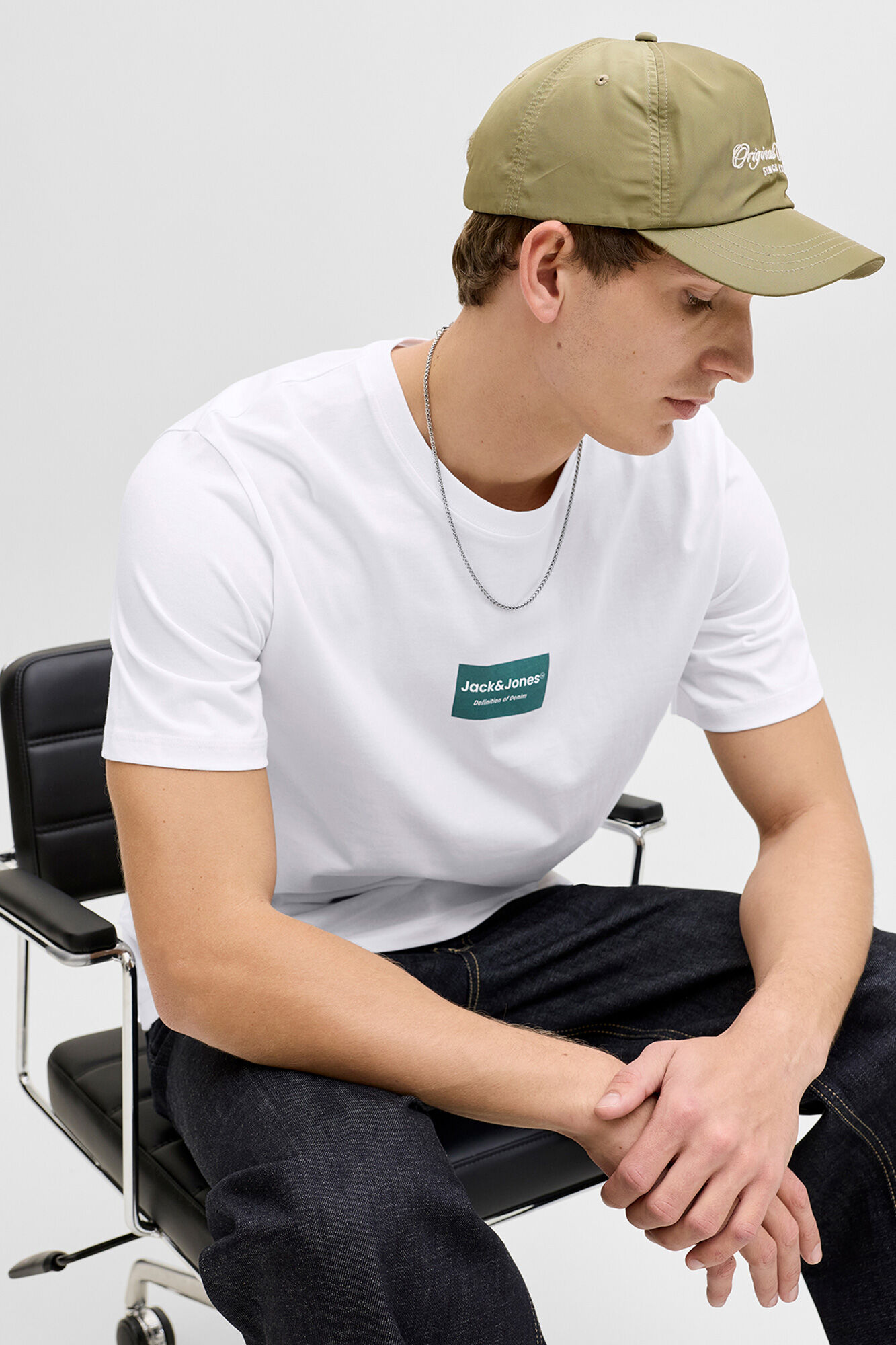 Jack & Jones Camiseta manga corta de algod&oacute;n