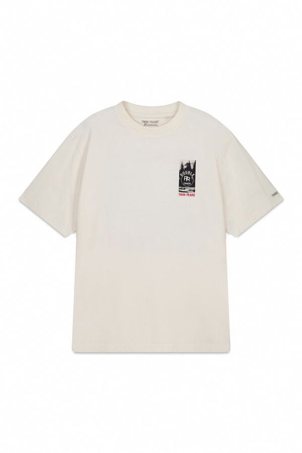 Springfield Twin Peaks T-shirt white