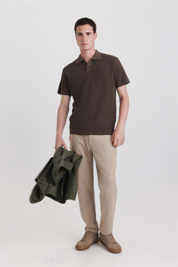 Springfield Polo de estrutura vertical cru