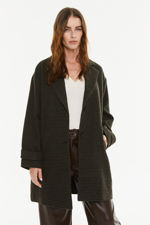 System Action Casaco xadrez verde
