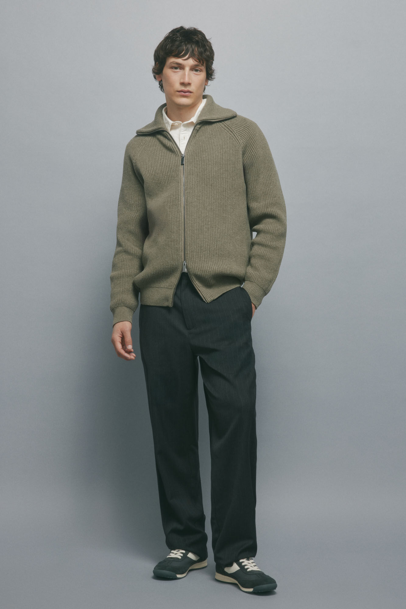 Springfield Cal&ccedil;a de riscas reto