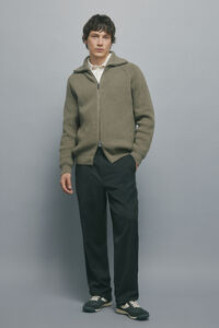 Springfield Calça de riscas reto