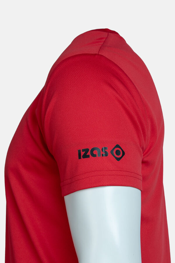 Izas T-shirt t&eacute;cnica de manga curta vermelho