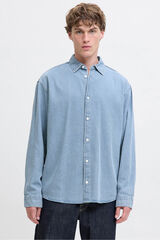 Jack & Jones Camisa jeans azul