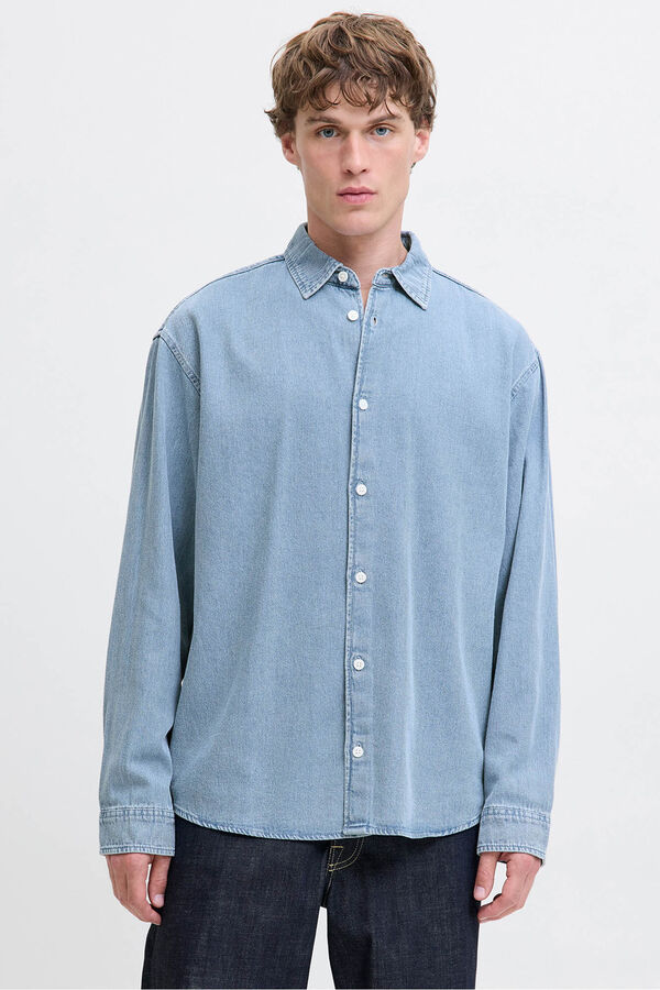 Jack & Jones Camisa jeans azul