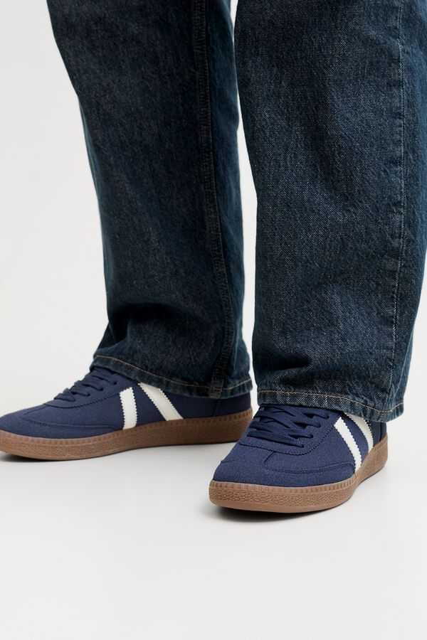 Jack & Jones Sapatilhas de atacadores casuais azul