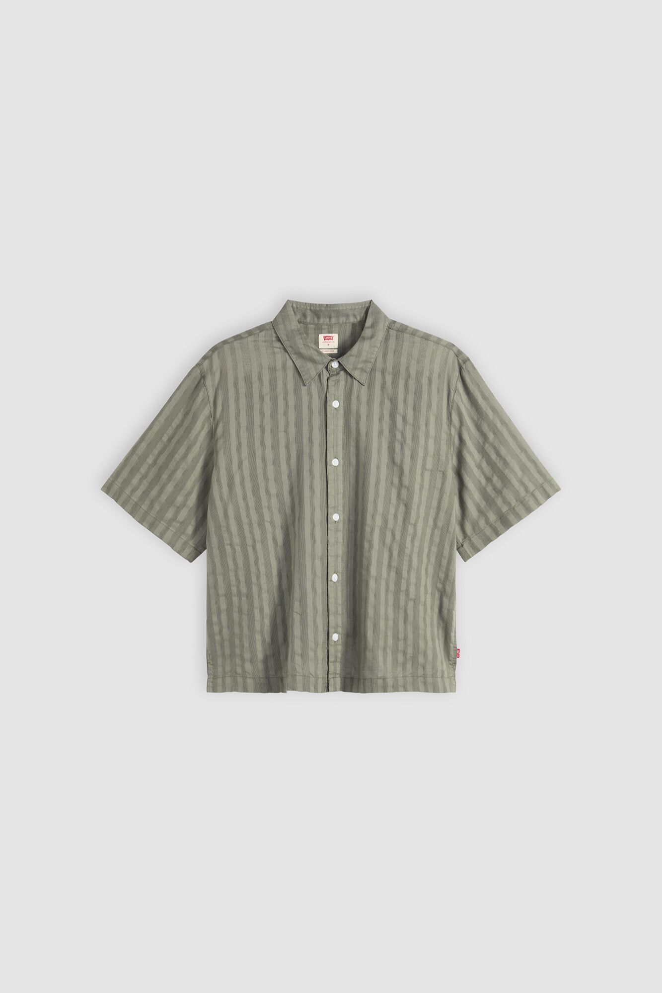 Levi's Camisa crop de manga curta
