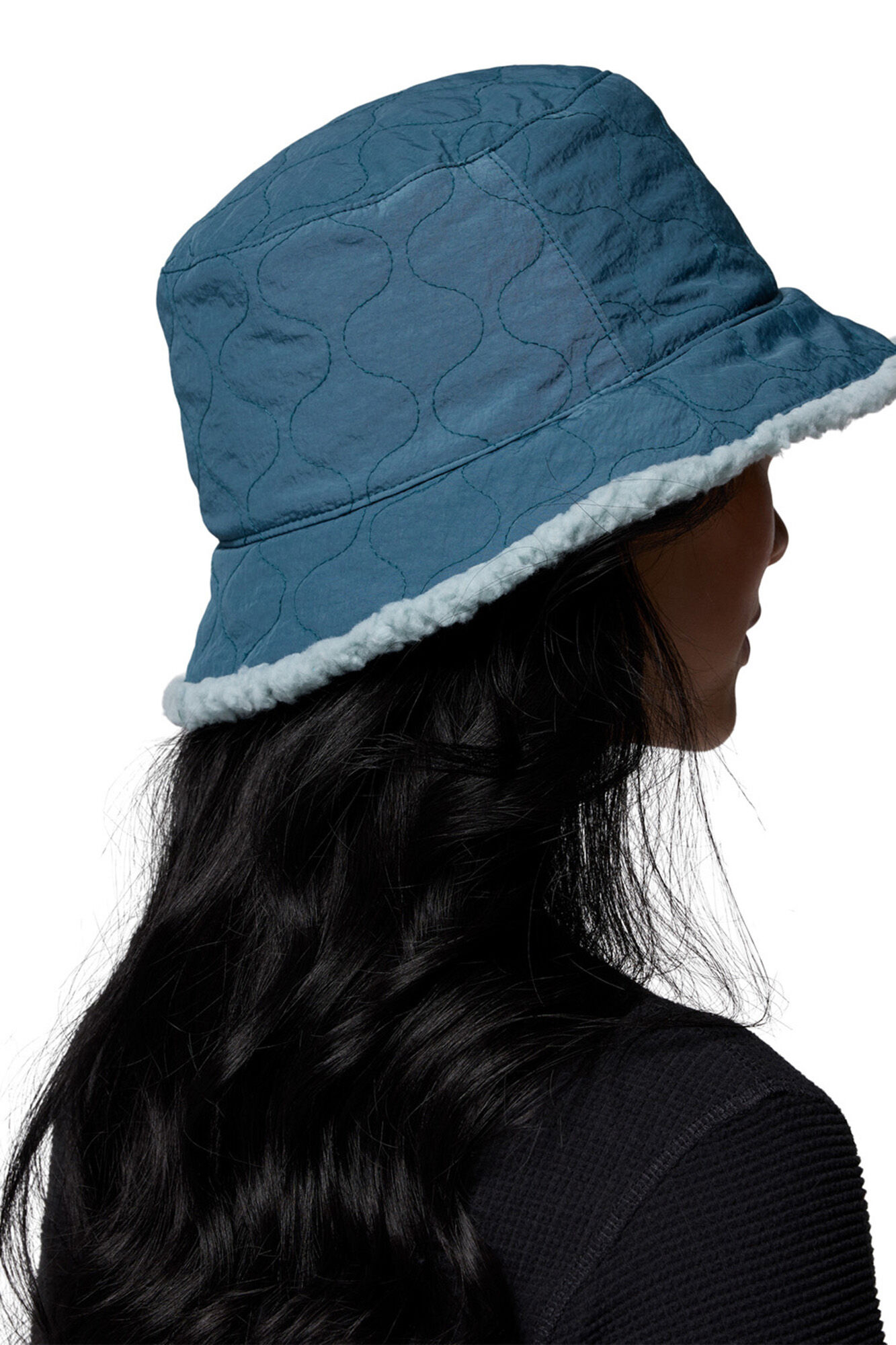 Columbia Chap&eacute;u Bucket Revers&iacute;vel Acolchoado Winter Pass&trade; II Sherpa Forro polar Unissex